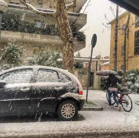 neve Rimini 20 dicembre 2017