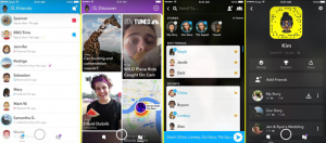Snapchat nuova interfaccia