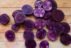 patate viola proprietà