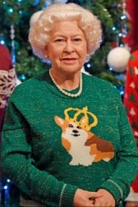 regina elisabetta maglione natalizio