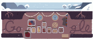 google doodle solstizio d'inverno 2017