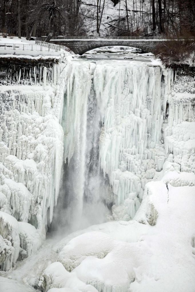 cascate Niagara ghiacciate