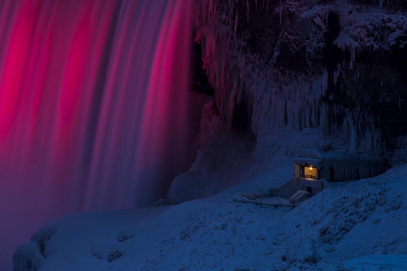 cascate Niagara ghiacciate