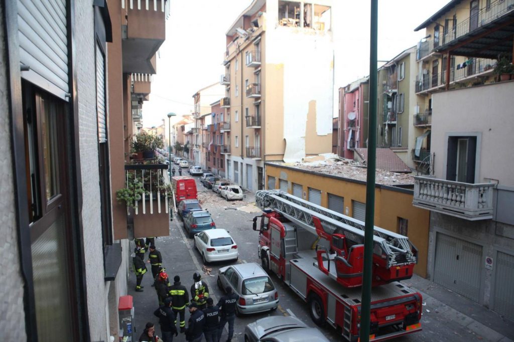 Esplosione Sesto San Giovanni