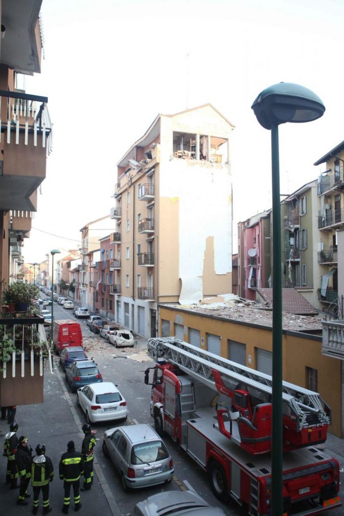 Esplosione Sesto San Giovanni
