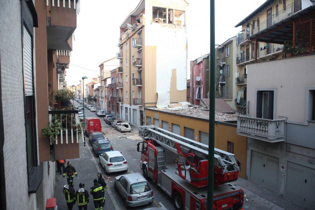 Esplosione Sesto San Giovanni
