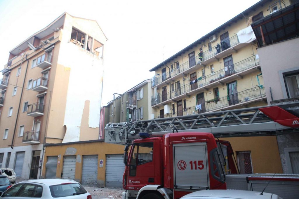 Esplosione Sesto San Giovanni