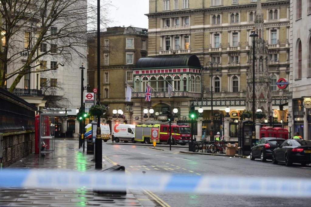 Londra fuga di gas