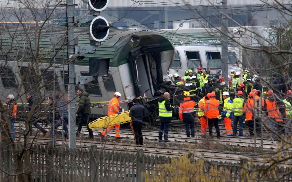 Milano, Deraglia treno tra Pioltello e Segrate