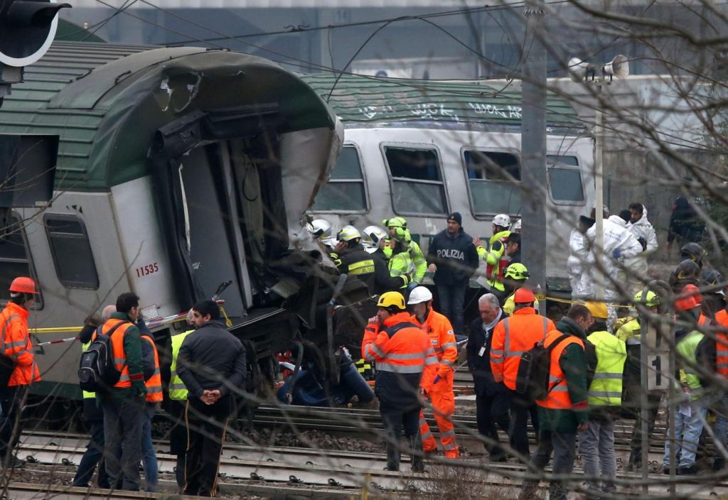 Milano, Deraglia treno tra Pioltello e Segrate