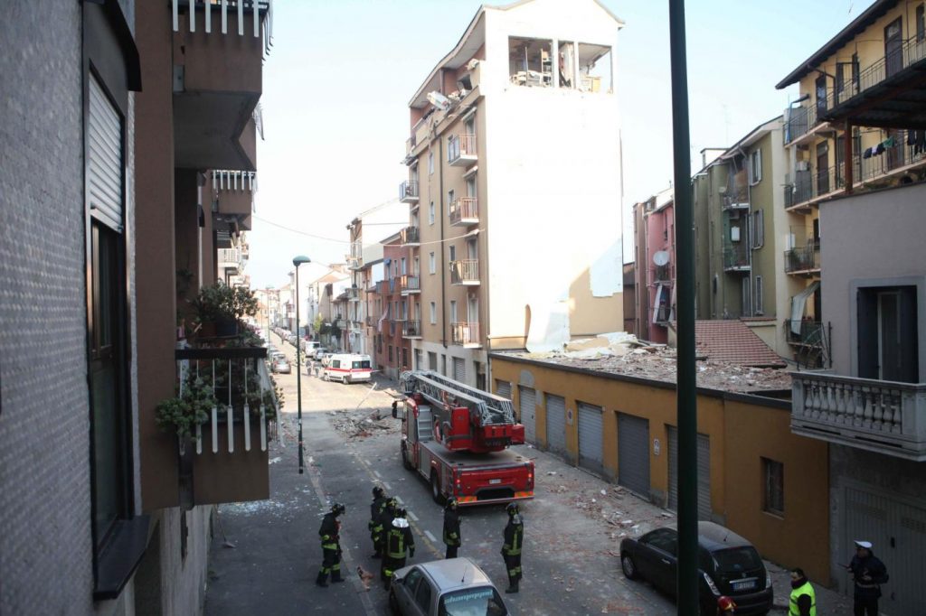 Esplosione Sesto San Giovanni