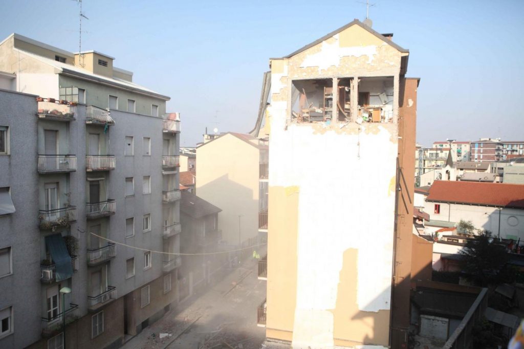 Esplosione Sesto San Giovanni