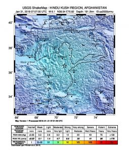 Terremoto Afghanistan