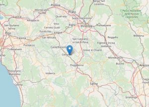 Terremoto Certaldo Firenze