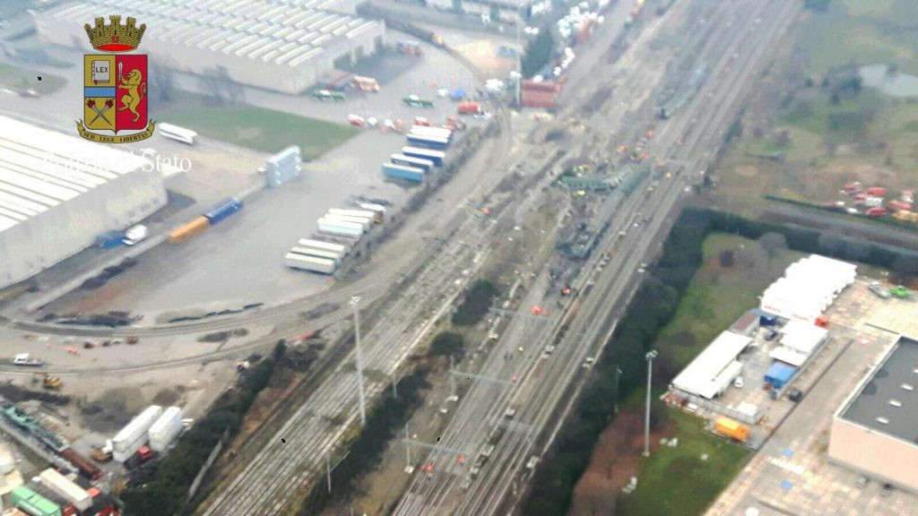 Treno deragliato Milano Pioltello
