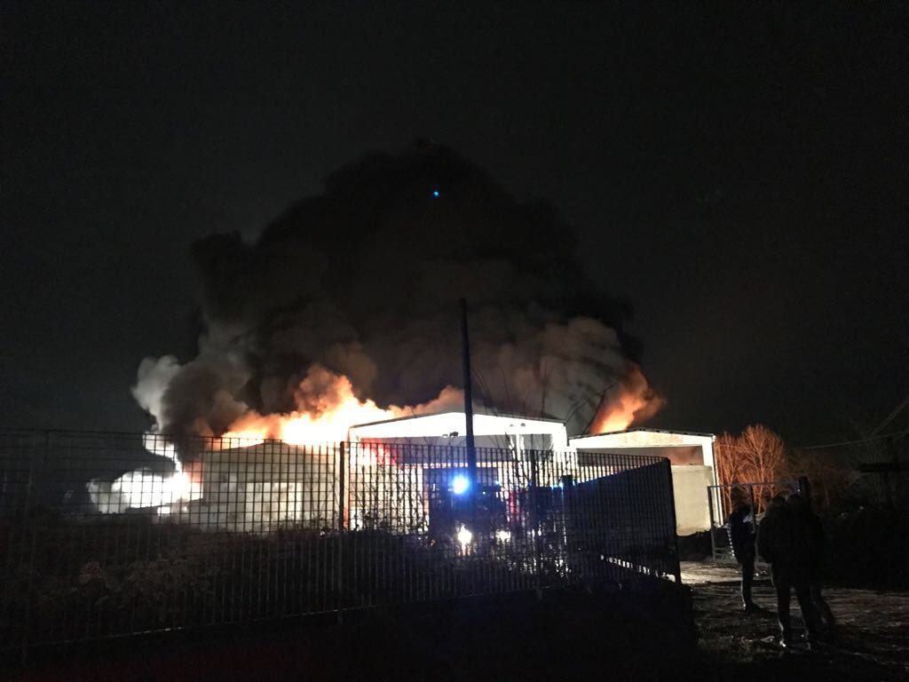 incendio Cascina San Giuseppe pavia