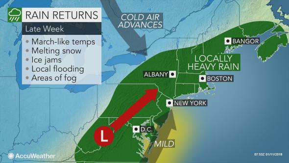mappe nord-est USA