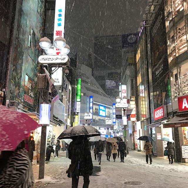 neve Tokyo Giappone