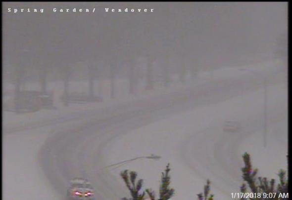 neve carolina del nord USA