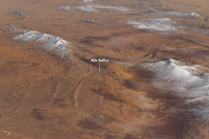 neve sahara satellite