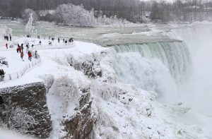 niagara cascate ghiacciate