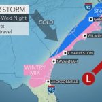 Allerta Meteo USA: neve e ghiaccio minacciano tutta la costa Atlantica fino alla Florida [MAPPE e AGGIORNAMENTI]