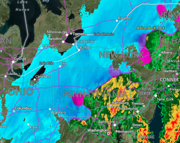 tempesta nord-est USA