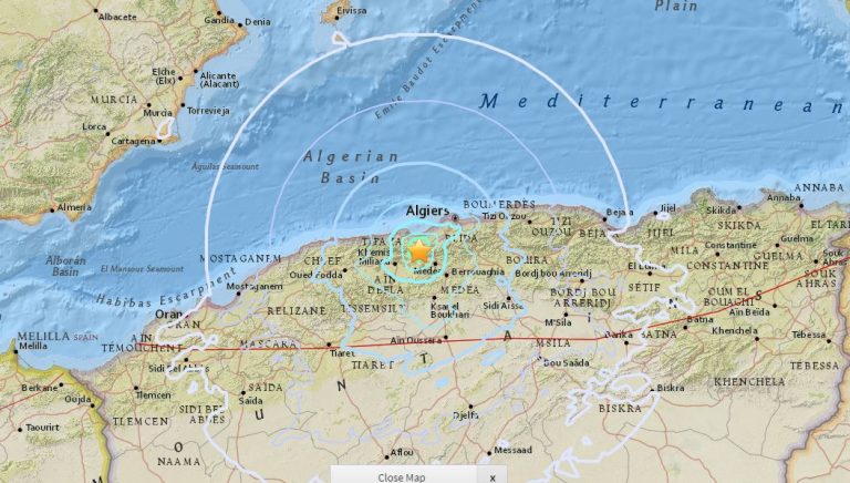 terremoto Algeria