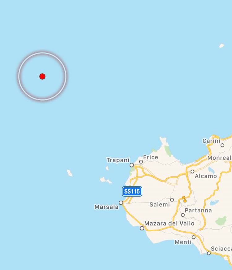 terremoto Tirreno Sicilia