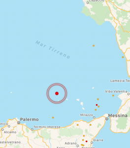 terremoto isole Eolie