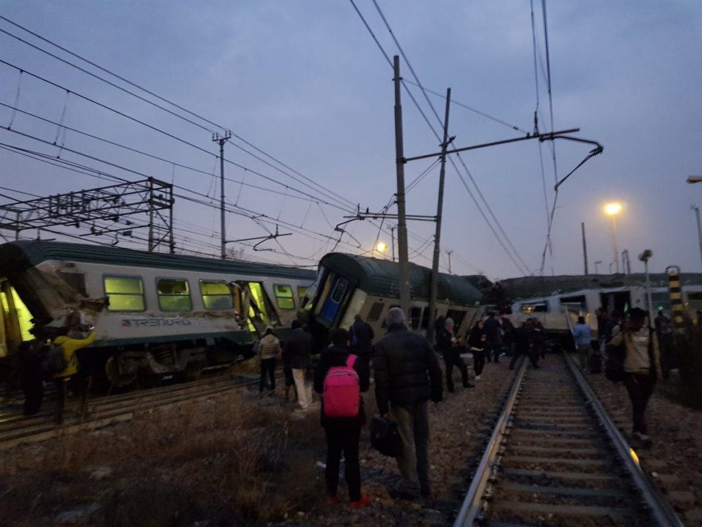 treno deragliato milano