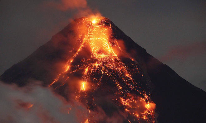 vulcano Mayon Filippine