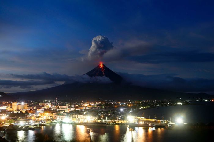 vulcano Mayon Filippine