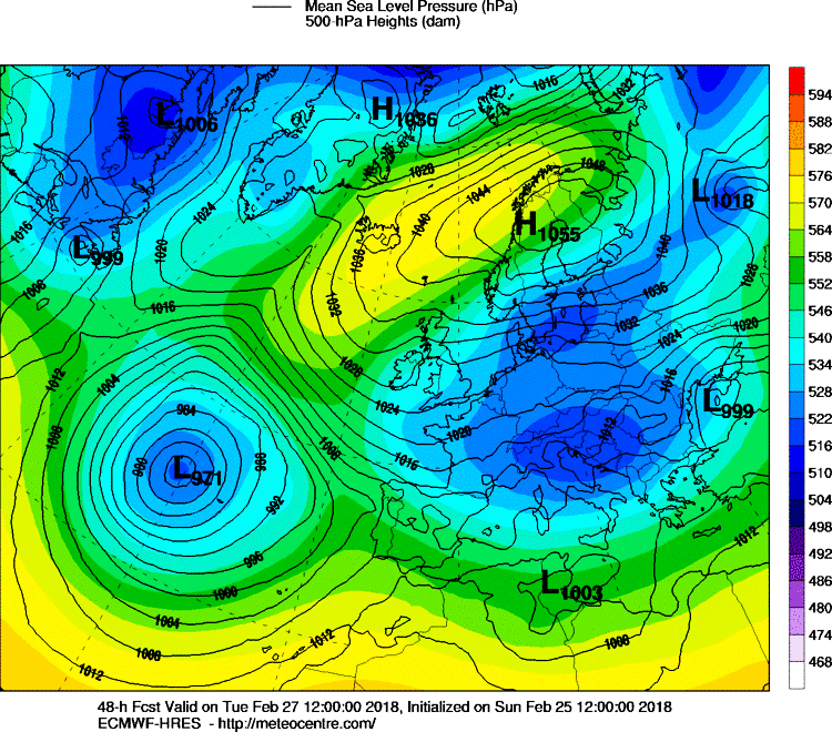 allerta meteo burian febbraio 2018 italia