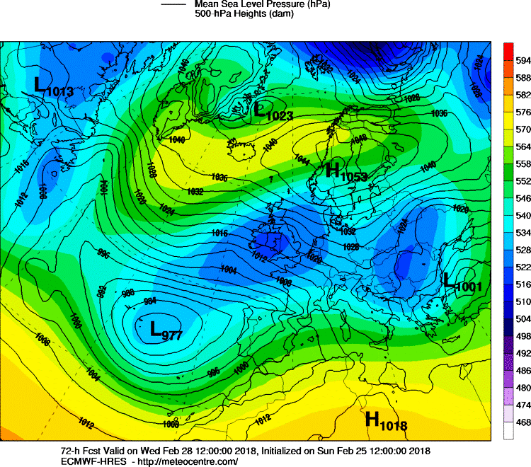 allerta meteo burian febbraio 2018 italia