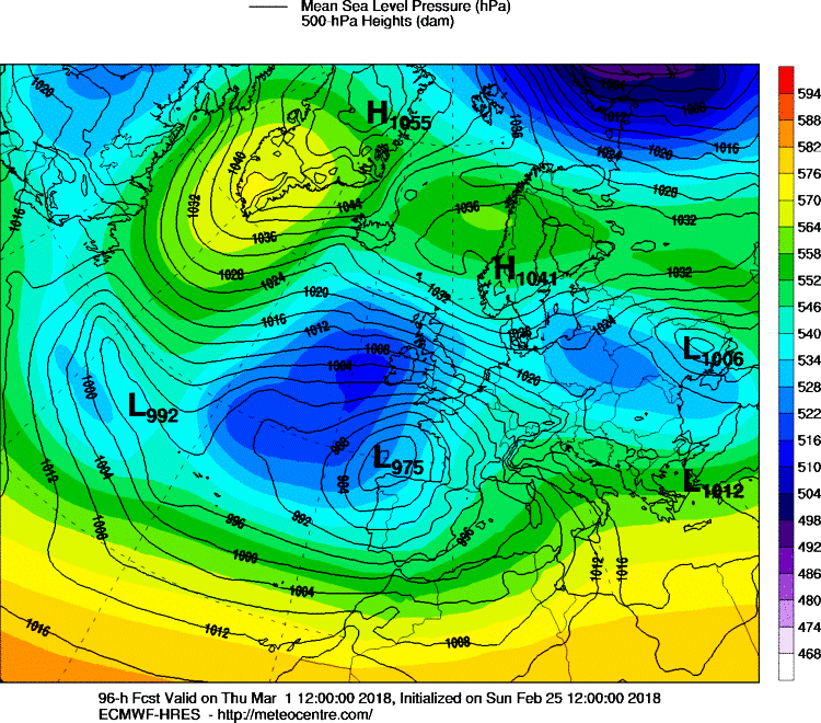 allerta meteo burian febbraio 2018 italia