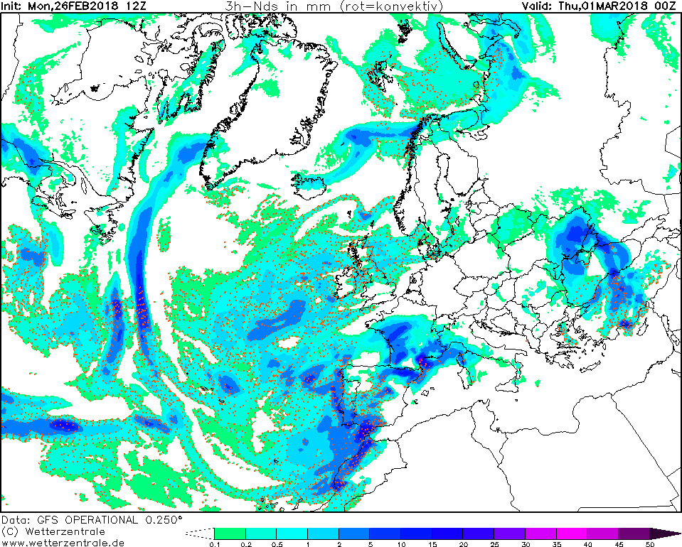 allerta meteo giovedì 1 marzo 2018