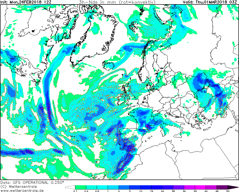 allerta meteo giovedì 1 marzo 2018
