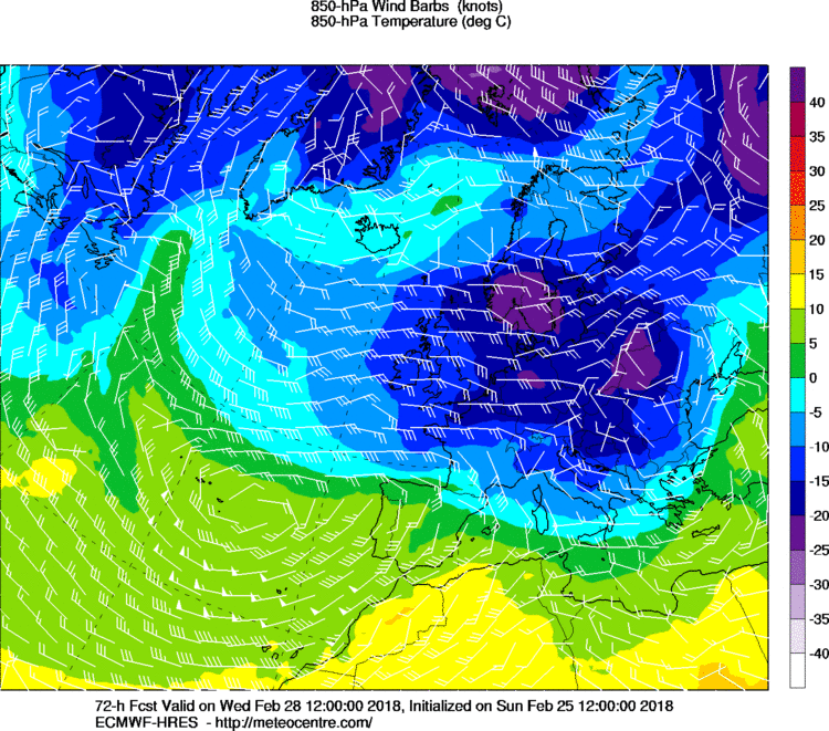 allerta meteo burian febbraio 2018 italia