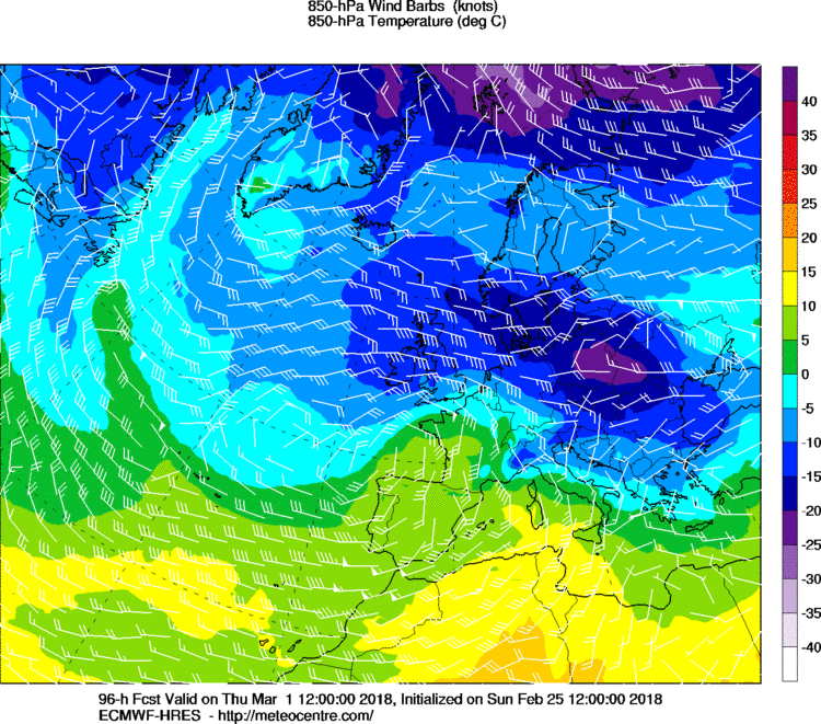 allerta meteo burian febbraio 2018 italia