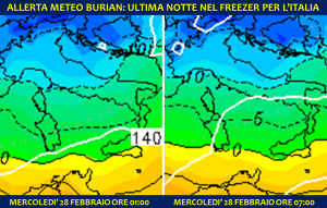 Allerta Meteo Burian