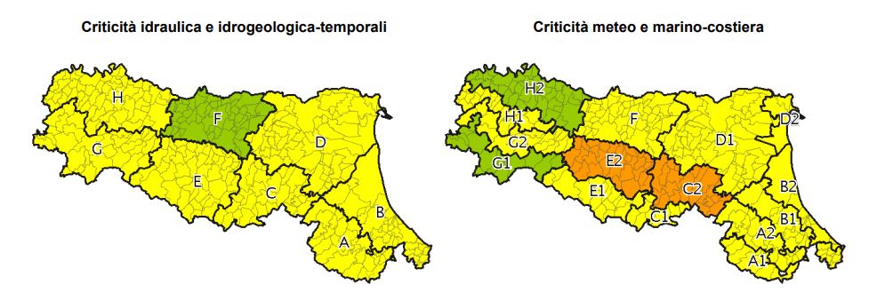 Allerta Meteo Emilia-Romagna