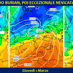 Previsioni Meteo, conferme dai modelli: Domenica irrompe il gelido BURIAN siberiano, poi storica nevicata in pianura Padana [MAPPE]
