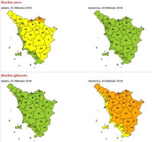 Allerta meteo Toscana
