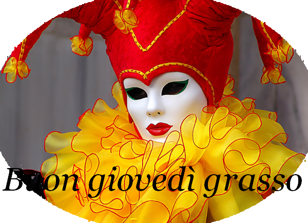 Auguri Carnevale 2018 buon Giovedì Grasso