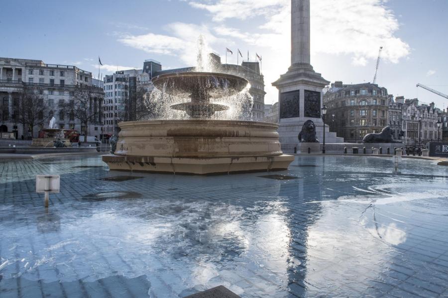 Blizzard neve Londra
