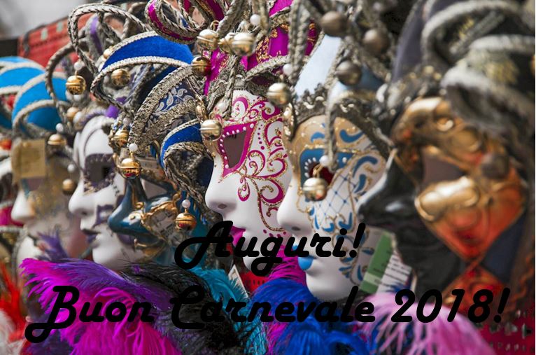 Buon Carnevale 2018 auguri immagini