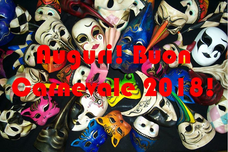 Buon Carnevale 2018 auguri immagini
