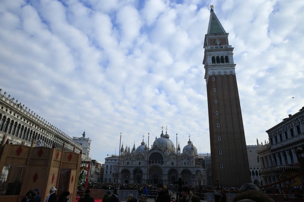 Carnevale di Venezia, Volo dell'Angelo