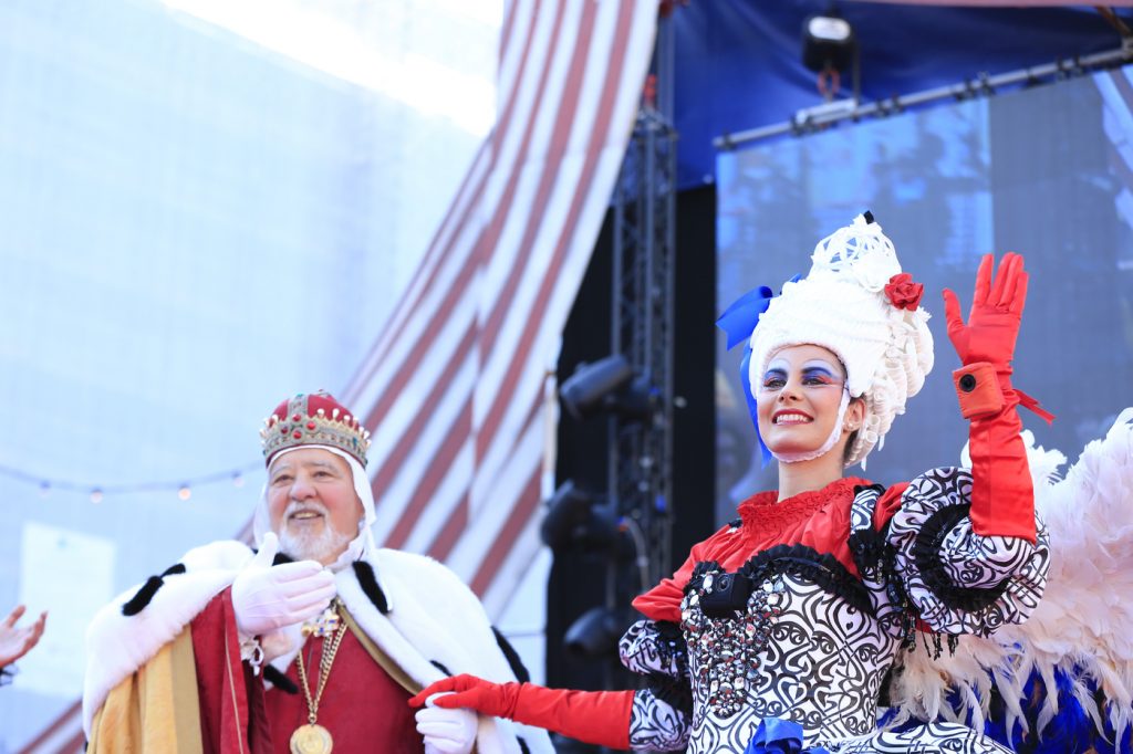 Carnevale di Venezia, Volo dell'Angelo